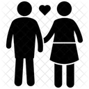 Couple Newlywed Lovers Icon