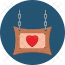 Love Board Board Heart Icon