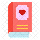 Book Love Heart Icon