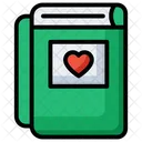Love Book Book Heart Icon