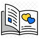 Love Book Book Love Icon