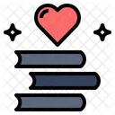 Book Heart Love Icon