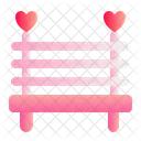 Bench Love Romance Icon