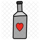 Love Bottle Valentines Day Bottle Potion Icon