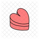 Love Box Heart Box Love Gift Icon