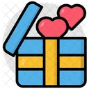 Love Box Heart Box Parcel Icon