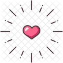 Love Bright Heart Icon