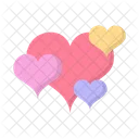 Love Bunch Heart Love Icon