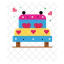 Cake Love Dessert Icon