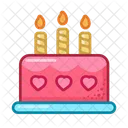 Love Cake Cake Sweet Icon