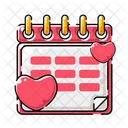 Love calendar  Icon
