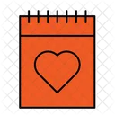 Love Calendar Love Valentines Day Icon