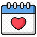 Love calendar  Icon