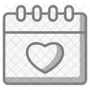 Love calendar  Icon
