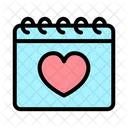 Love calendar  Icon