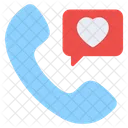 Love Call Romantic Call Love Communication Icon