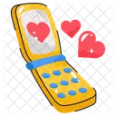 Phone Call Love Icon
