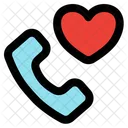 Love Call Love Phone Icon
