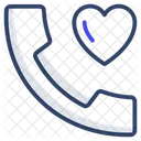 Love Call Romantic Call Love Communication Icon