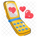 Phone Call Love Icon