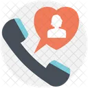 Calling Love Interaction Icon