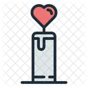 Love Candle Love Candle Icon
