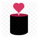 Love Candle  Symbol