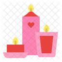 Love Candles  Icon