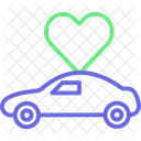 Love Car Car Couple Car Icon