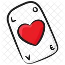 Love Card Love Game Heart Card Icon