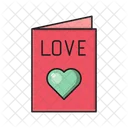 Card Valentine Heart Icon