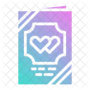 Love Card Invitation Icon