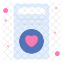 Love Card Woman Card Service Icon