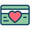 Love Card Credit Card Icon
