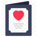 Love Card Love Letter Romantic Card Icon