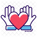 Love Care Friendship Care Love Protection Icon