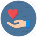 Love Care Love Support Giving Love Icon