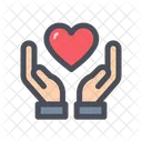 Love Care Heart Care Heart In Hand Icon