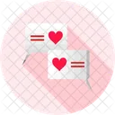 Love Chat Chat Discussion Icon