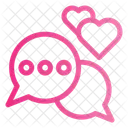 Love Chat Love Talk Icon