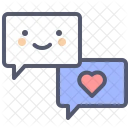 Love chat  Icon