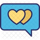Heart Love Chat Love Message Icon