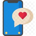 Iphonex Chat Love Icon