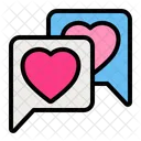 Chat Talk Valentine Icon