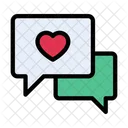 Chat Love Conversation Icon