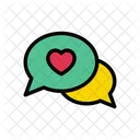 Lovechat Conversation Heart Icon
