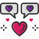 M Chat Love Chat Romantic Chat Icon