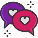 M Chat Love Chat Love Message Icon