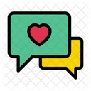 Love Chat Conversation Icon