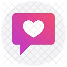 Love Chat Logo Icon